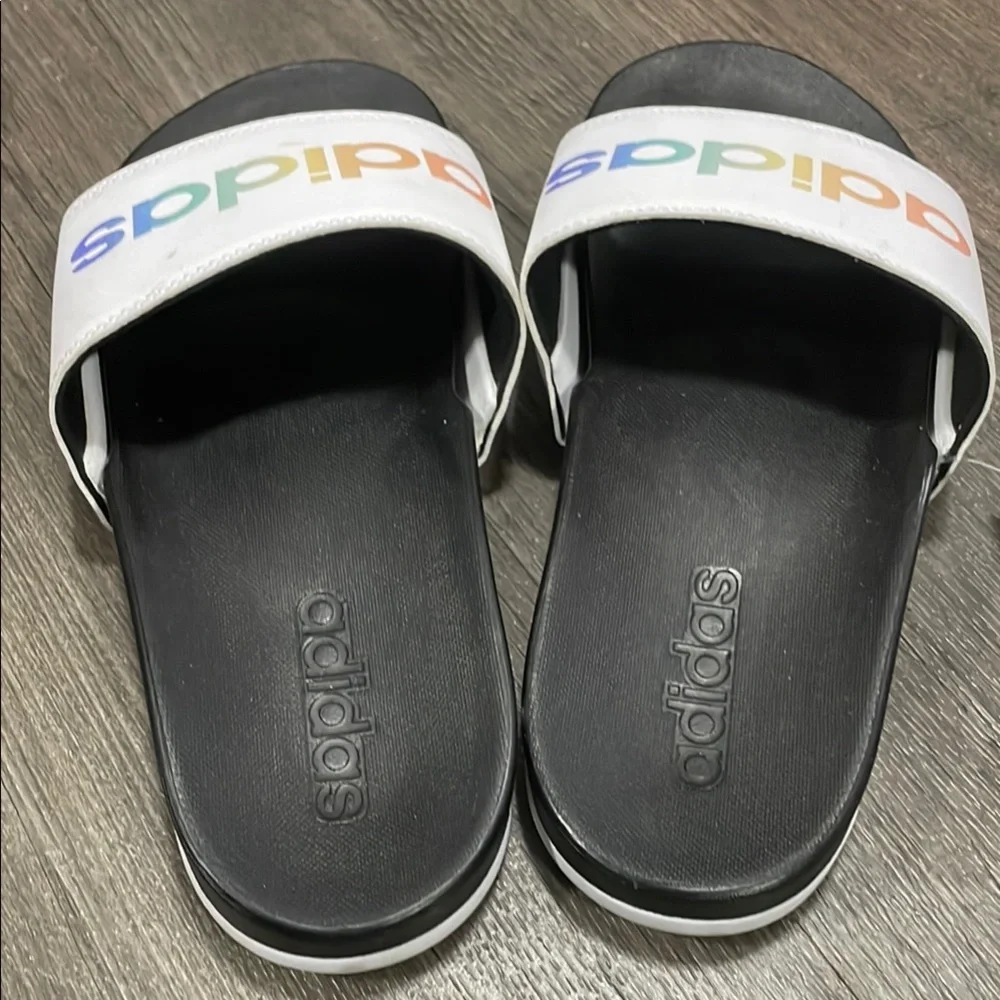 Adidas Multicolor Logo Slides - Picture 3 of 3